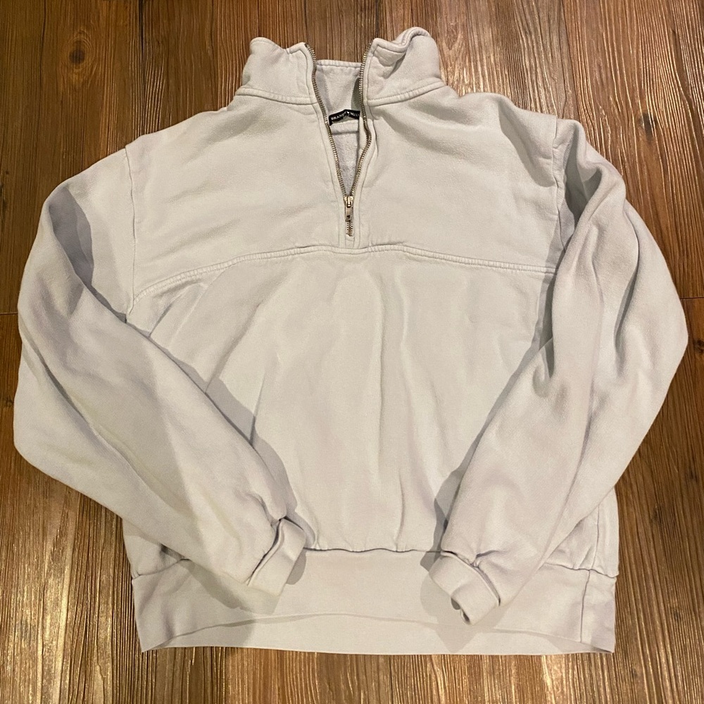 Brandy Melville Zip Up Sweater